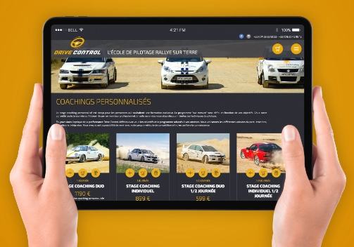 Drive Control - Site internet e-Commerce