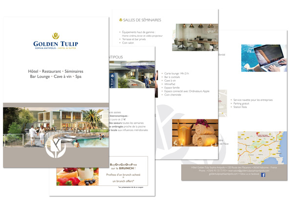 Flyer Golden Tulip