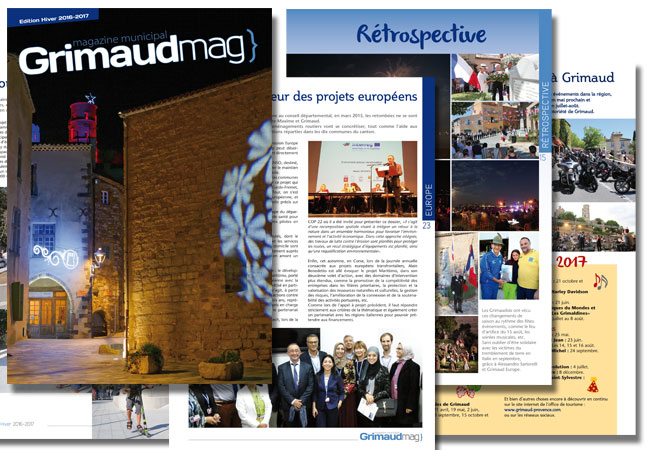 Magazine municipal Grimaud