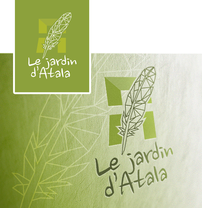 Création d'un logo programme immobiler 'les Jardins d'Atala'
