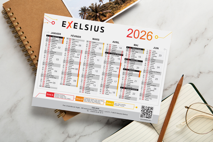 Vos calendriers 2026 !