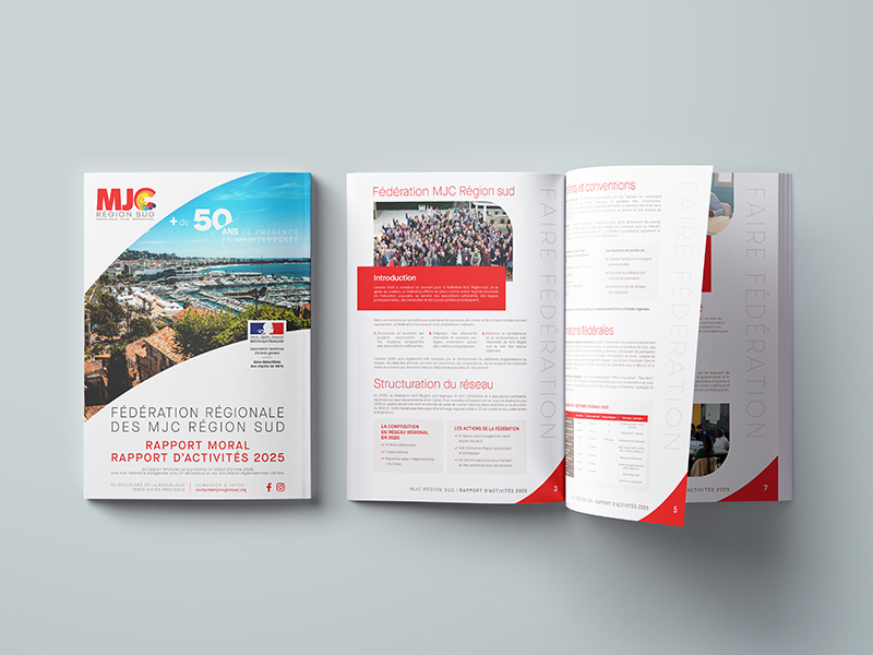 Activity report for the Fédération régionale des MJC - Région Sud