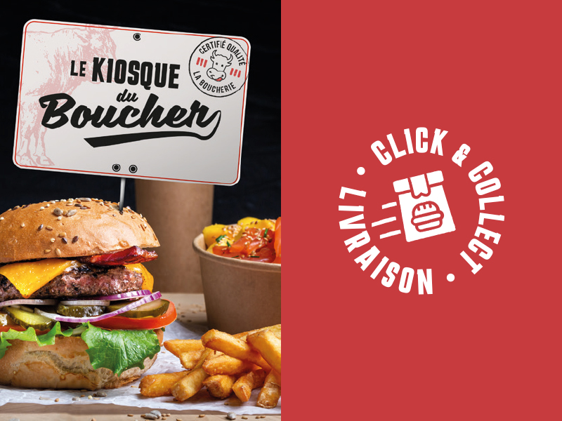 Sites internet click'n'collect Kioque du Boucher