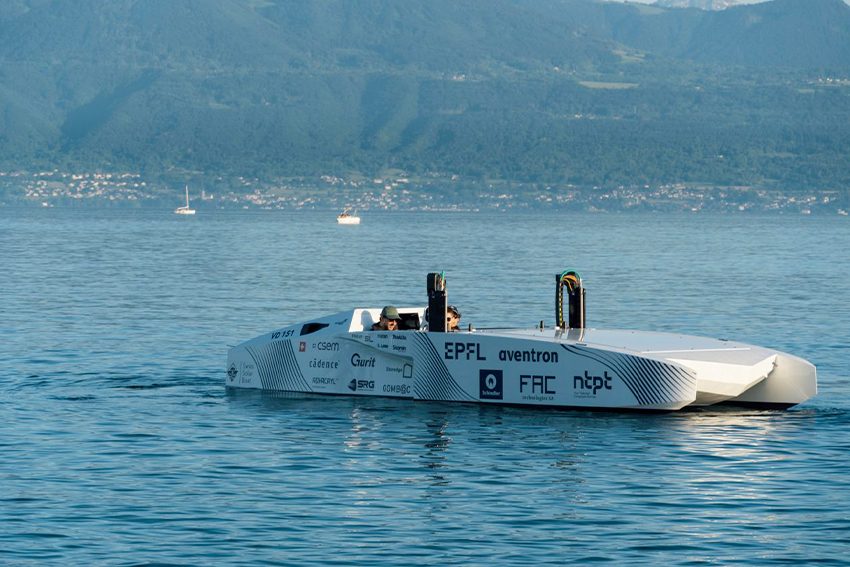 Swiss Solar Boat