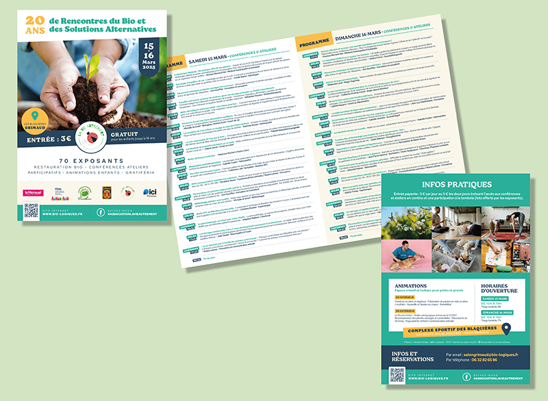 Dépliant Rencontres Bio