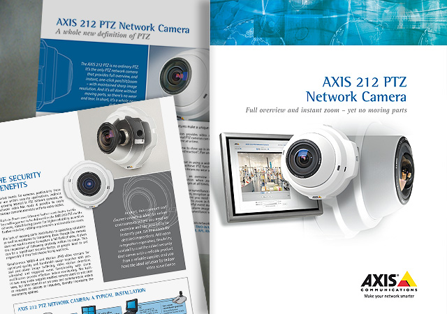 Brochure AXIS 212PTZ