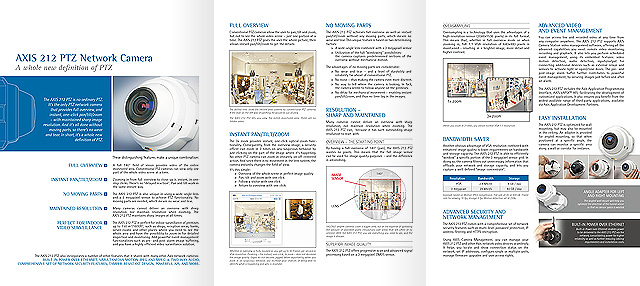 Brochure AXIS 212PTZ